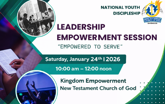 N.T.C.O.G Youth and Discipleship Registration Form | New Testament Church Of God Barbados