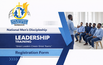 N.T.C.O.G. Men's Dicipleship Ministry Leadership Training | New Testament Church Of God Barbados