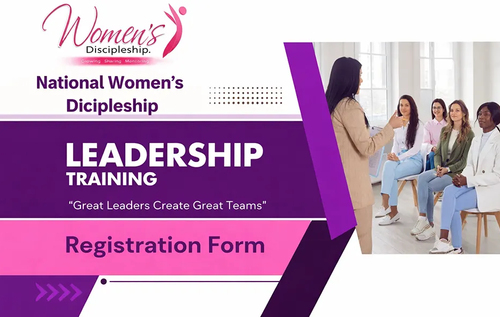 N.T.C.O.G. Women's Dicipleship Ministry Leadership Training | Upcoming Event
