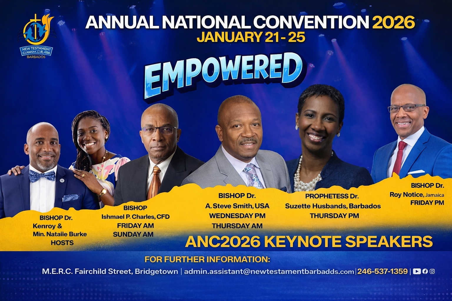 New Testament Church Of God Barbados: Annual National Convention 2026