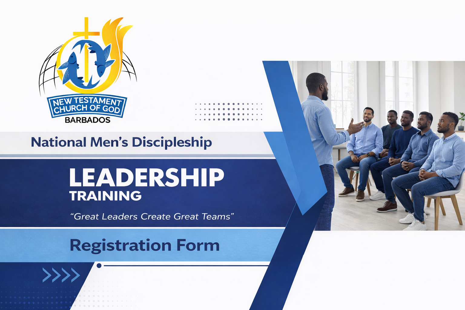New Testament Church Of God Barbados: N.T.C.O.G. Men's Dicipleship Ministry Leadership Training